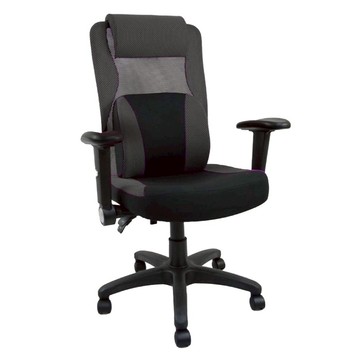 收納王妃 台灣製造 透氣辦公椅 ND-02  106~118 x 63 x 49cm  黑色