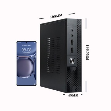 【咨詢客服有驚喜】全新迷你主機微型組裝電腦i5i7臺式整機辦公家用游戲minipc工控4K