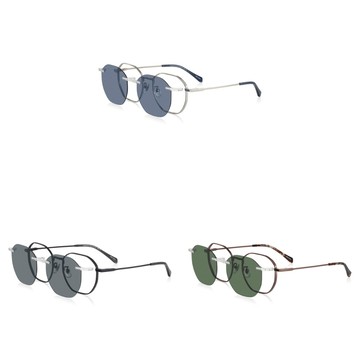 OWNDAYS SNAP系列磁吸式兩用 金屬光學鏡框 SNP1026X-5S