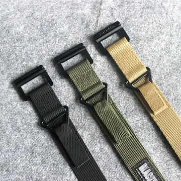 戶外多功能戰術腰帶男女潮百搭休閑軍迷戶外帆布皮帶尼龍工裝褲帶