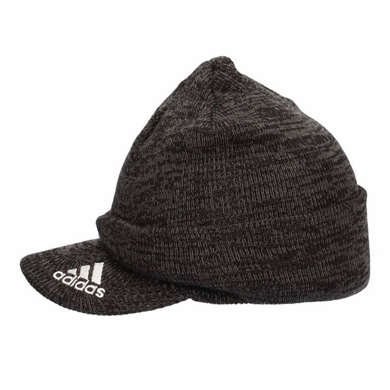 adidas/アディダス☆ツバ付きニット帽☆中古 - メルカリ