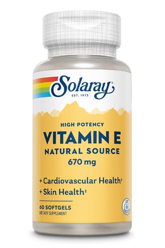 Solaray Vitamin E 640 mg - 60 Softgels