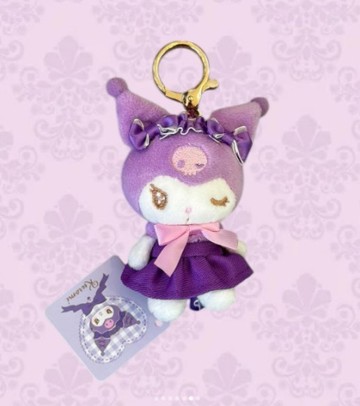 【震撼精品百貨】酷洛米_Kuromi~日本SANRIO三麗鷗 酷洛米LOLITA MOOD 3吋絨毛吊飾*01390