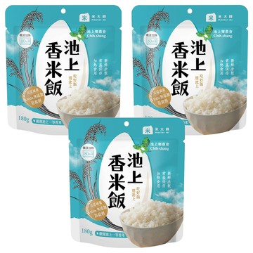 master mi 米大師 池上香米飯  180g  3包