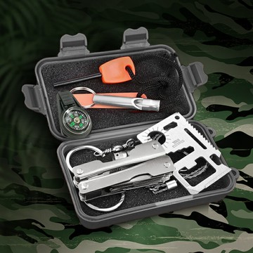 野外求生包 地震包 避難包 防災包 求生工具 急救包 EDC 工具 求生包 求生工具【FF090】99750走走去旅行