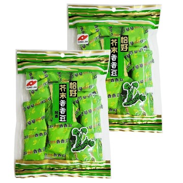 統記食品 恰好 香香豆 芥末味  155g  2袋