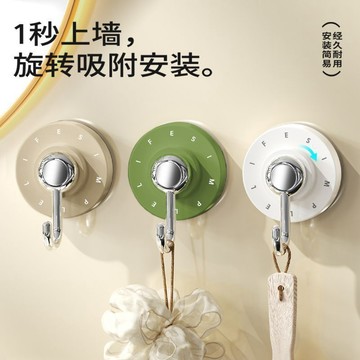 台灣出貨👑吸盤掛鉤 多巴胺掛鉤 吸盤掛鈎 免打孔 掛勾 旋轉掛鉤 浴室掛鉤 真空吸盤式掛鈎 吸盤掛勾 免打孔掛鉤