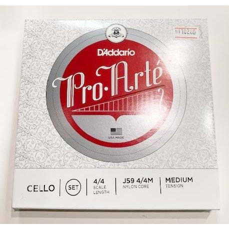 ダダリオ（D'Addario)　J59　4 4　M　チェロ用セット弦　新品