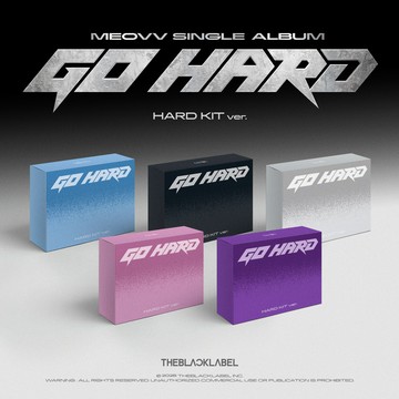 MEOVV - Single Album [GO HARD] (HARD KIT ver.) (5 in 1 Set)