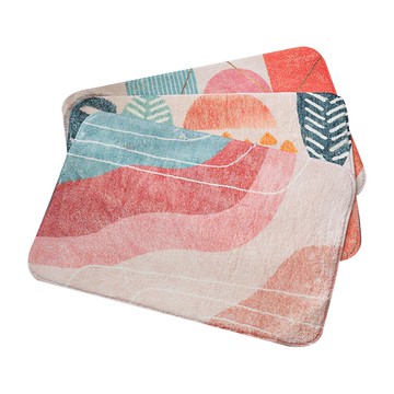 浴室防滑地毯 輕奢風地墊 加厚 吸水地墊 88827