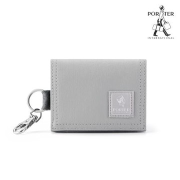 PORTER INTERNATIONAL- 小巧大方CATCH零錢包 - 晨霧灰
