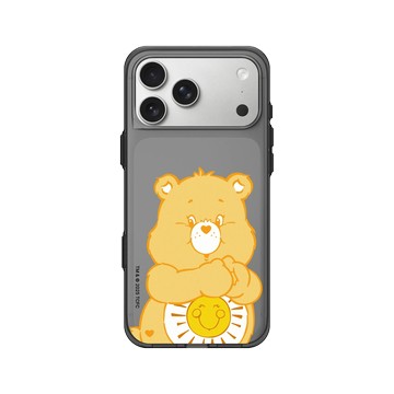 iPhone 17 Pro Max Clear (相機按鈕) 酷墨灰 - Care Bears - Funshine Bear