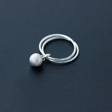 925純銀戒指開口戒-別緻質感唯美優雅生日情人節禮物女飾品2款73dt120【獨家進口】【米蘭精品】