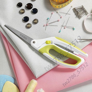 🔥台灣優選🔥裁縫剪刀裁布專用不鏽鋼家用衣服裝縫紉大剪子大號手工專業彈簧剪