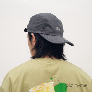 plain-me [PLAIN 透氣拼接五分割平簷帽] 拼接帽 透氣 五分割帽 平簷帽 防潑水[PLN2327-261]