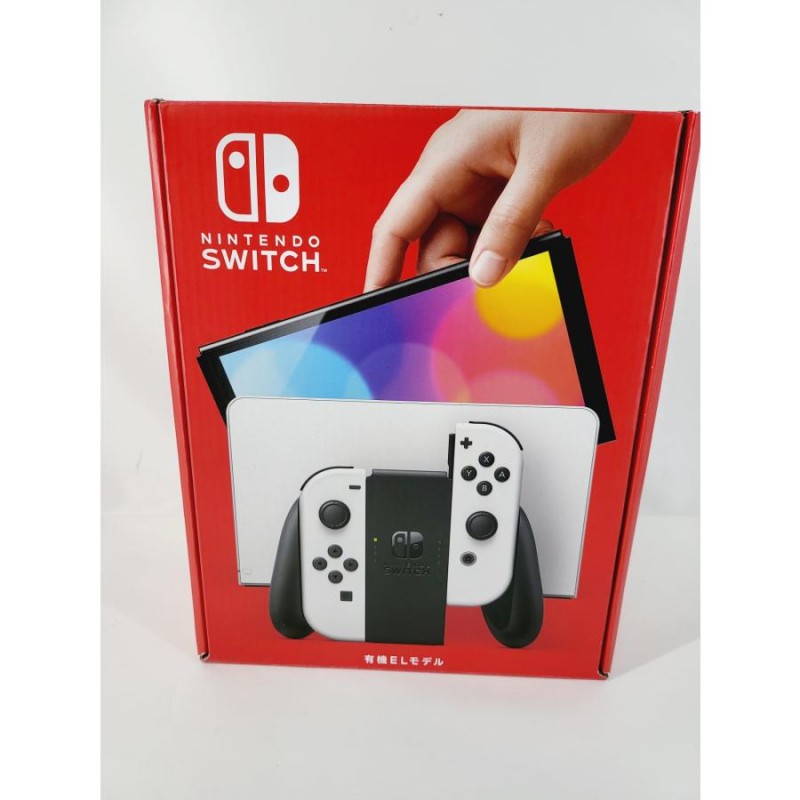 Nintendo Switch 有機ELモデル Joy-Con(L)/(R) ホワイト 任天堂 中古