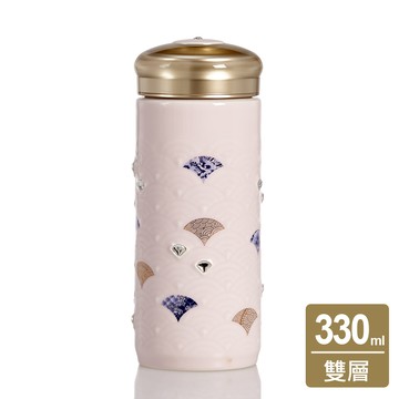 乾唐軒活瓷 | 吉星玲瓏如意隨身杯 / 大 / 雙層 / 水晶 / 7色 330ml