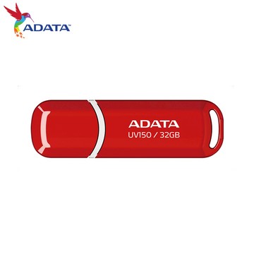 【ADATA 威剛】UV150 32G 紅色 USB 3.2 Gen 1 高速 隨身碟