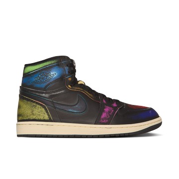 AIR JORDAN 1 RTR HIGH OG BLACK AND MUSLIN