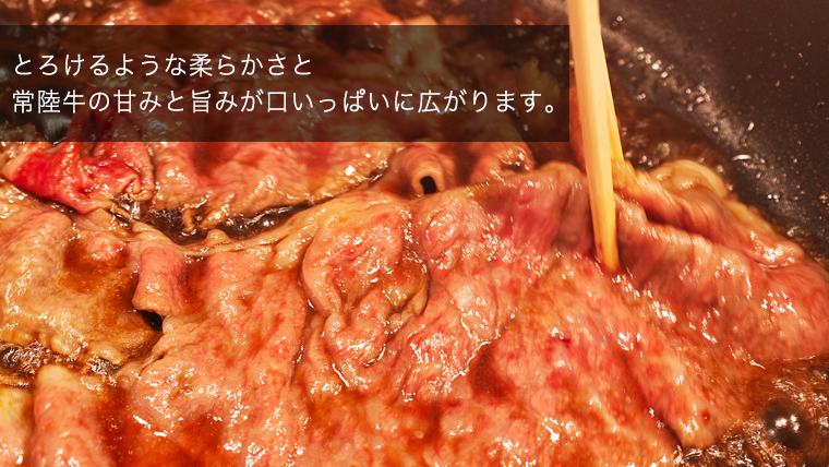 霜降り スライス （ すき焼き 用）400g  (茨城県共通返礼品) 国産牛 和牛 お肉 ブランド牛[BX10-NT]