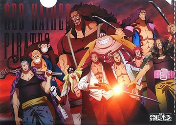 紅發海盜團A4文件夾Blu-ray/DVD航海王One Piece FILM RED電影連動特別篇提前預約製造商特典