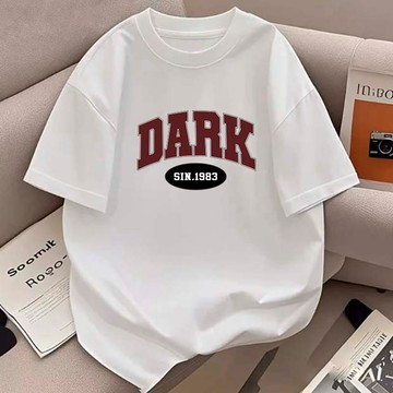 【董小姐】100%純棉 短袖上衣 韓版上衣女 情侶裝夏天 ins 風衣服 OVERSIZE 運動上衣 休閒上衣 顯瘦穿搭