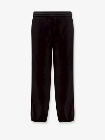 Cotton blend trouser with drawstring - MONCLER - gender_Man