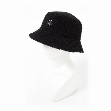 仿羊羔毛兩面戴漁夫帽【D1FM7323】