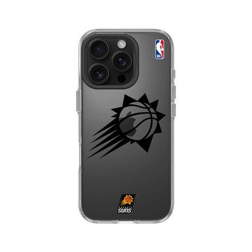 iPhone 16 Pro Clear 透明 - NBA - B&W-鳳凰城太陽 Phoenix Suns B&W
