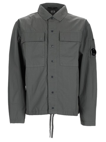 c. p. company overshirt con bottoni