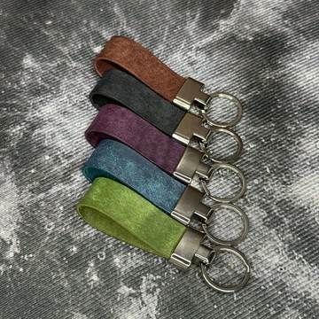 24小時出貨 - 製成現品 - 皮革鑰匙圈 - 真皮鎖匙扣 - 團體紀念品