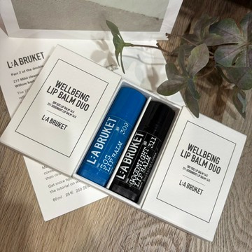 【L:A BRUKET】護唇棒 護唇膏 309 薄荷急救護唇棒 311 橙花晚安護唇棒 晚安唇膏 夜間修護潤唇組