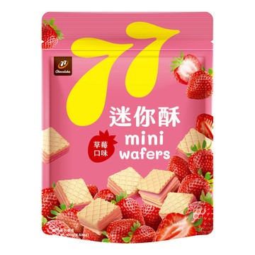 [家速配]77迷你酥-草莓100g
