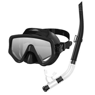 泳鏡超清潛水面鏡浮潛半干式呼吸管體驗水下世界的奇妙