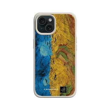 iPhone 15 SolidX 貝殼灰 - Van Gogh Museum - 麥田群鴉