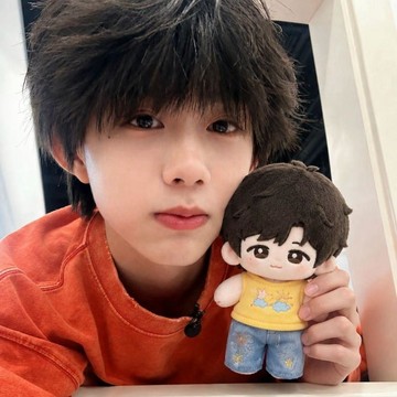 正版 TF家族四代 陳奕恆15cm 棉花娃娃 生日款 星熠熠明星周邊 同人玩偶送朋友閨蜜生日禮物