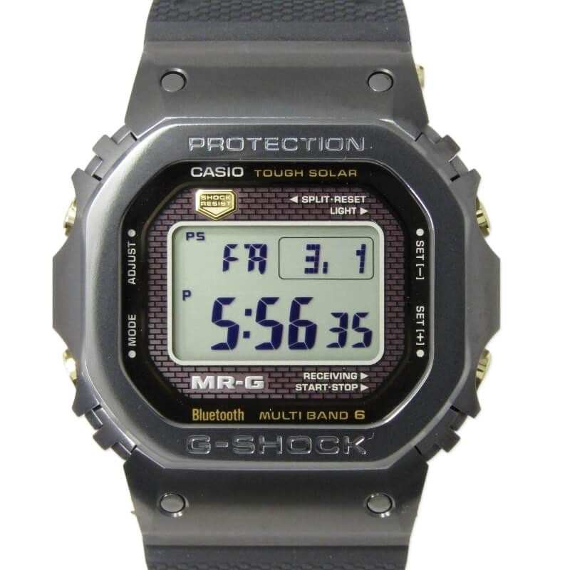 美品 CASIO G-SHOCK Gショック MRG-B5000R-1JR MR-G コバリオン ラバーバンド チタン 電波ソーラー 2024年  ブラック 30012706 | LINEブランドカタログ