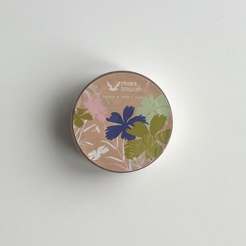【mark taiwan】15mm和紙膠帶-玉山石竹