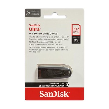 【現貨免運】SanDisk CZ48 Ultra 512GB USB 3.0 隨身碟 讀取速度130MB/s
