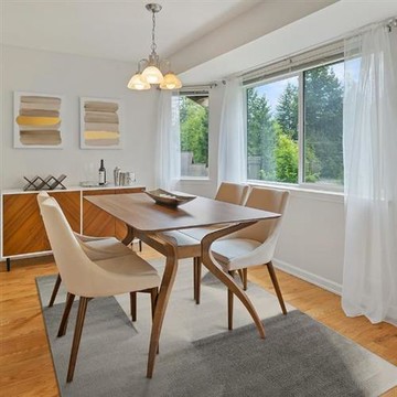 【山德力】灰色漸層感地毯160X230 達姆勒