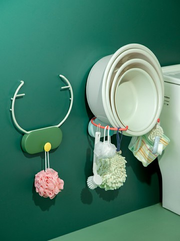 臉盆架壁掛衛生間置物架浴室廁所盆子收納架免打孔洗臉盆架子盆架