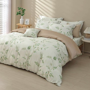 雙人兩用被套床包組/ 天絲300織 / 天絲 萊賽爾 / 芮雅 [鴻宇] 台灣製 - T20195