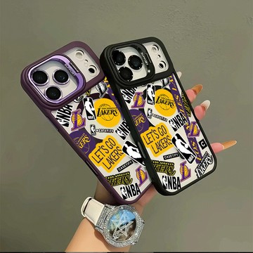 籃球潮牌標籤 磁吸無線充 iPhone 13 Pro Max 12 蘋果 11 pro i11 護鏡支架 保護殼 手機殼
