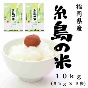 ＜送料無料＞ 糸島の米 10kg（5ｋ×2袋）福岡県糸島産 令和2年産 [免疫力アップ／玄米・分づき精米対応可] つやきらり 新品種 白米 お米