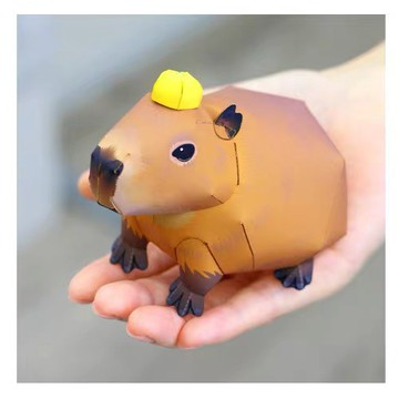 【🌸免運｜當日出貨✈️隔日到🌸】紙紮寵物 水豚 豚鼠（化給親人與寵物皆可用）寵物金紙 紙紮動物 紙紮屋 元寶 庫錢 蓮花