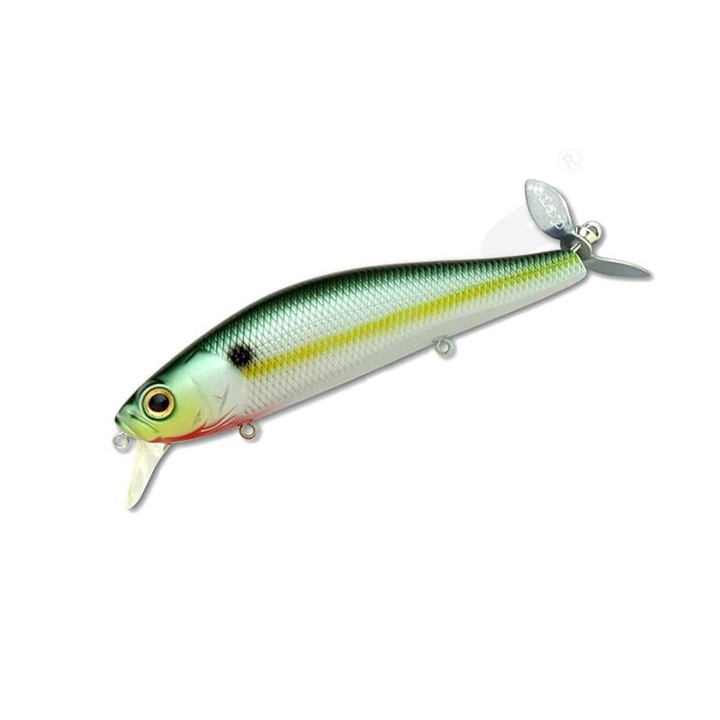 【20.21日限定ポイントUP】 バス釣り用ハードルアー デプス SPIRALMINNOW(スパイラルミノー) 120mm #76 セクシーシャッド  | LINEショッピング