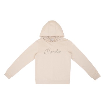 Moncler Enfant Kids 淺粉色連帽衛衣