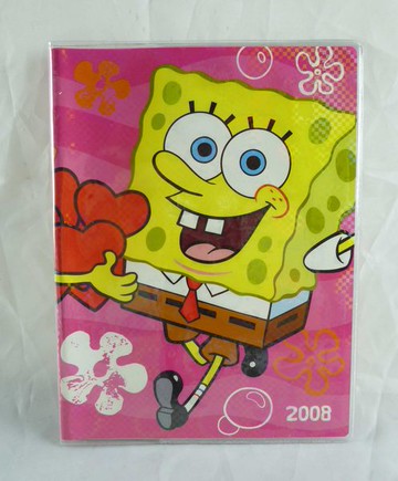 【震撼精品百貨】SpongeBob SquarePant海棉寶寶 證件套 愛心  震撼日式精品百貨