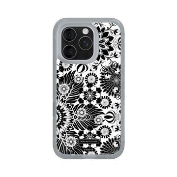 iPhone 16 Pro AirX 流變灰 - Catalina Estrada - Floral Monochrome
