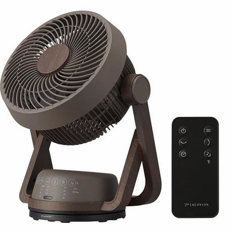 PIERIRサーキュレーター   木目調 Amazon.co.jp: ドウシシャ サーキュレーター DC 木目調 19㎝ 首